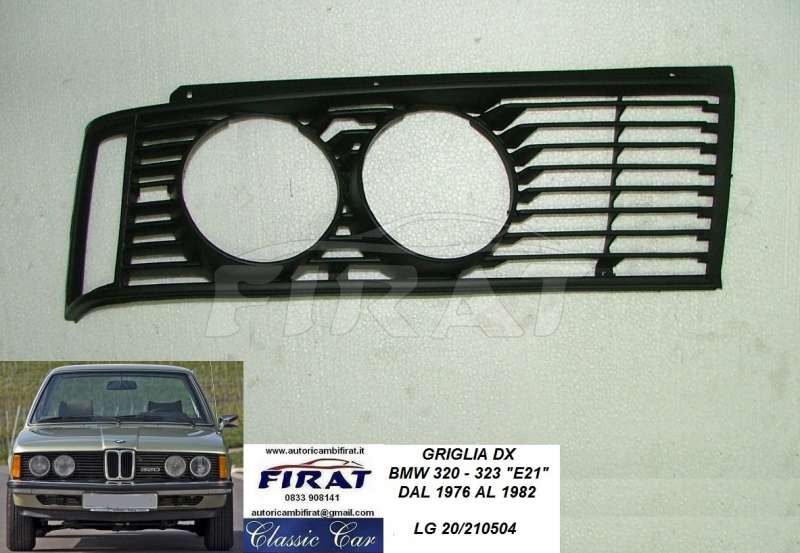 GRIGLIA BMW 320 - 323 E21 76-82 DX